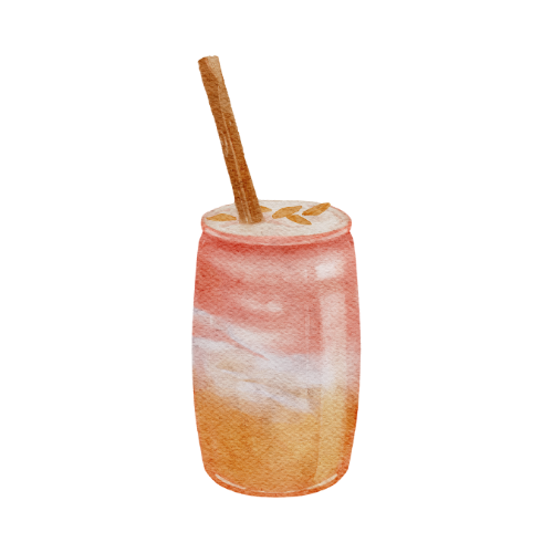 peach coffee